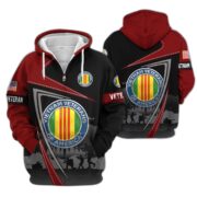 Premium US Veterans Zip Hoodie BPHN091011, Gifts For US Veterans, Gifts On Father's Day, Veterans Day. - Image 38