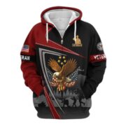 Premium US Veterans Zip Hoodie BPHN091011, Gifts For US Veterans, Gifts On Father's Day, Veterans Day. - Image 36
