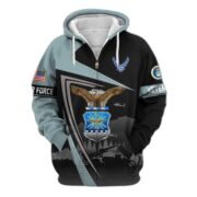 Premium US Veterans Zip Hoodie BPHN091011, Gifts For US Veterans, Gifts On Father's Day, Veterans Day. - Image 24