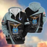 Premium US Veterans Zip Hoodie BPHN091011, Gifts For US Veterans, Gifts On Father's Day, Veterans Day. - Image 23