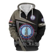 Premium US Veterans Zip Hoodie BPHN091011, Gifts For US Veterans, Gifts On Father's Day, Veterans Day. - Image 9