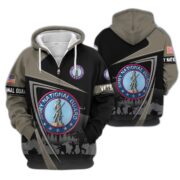 Premium US Veterans Zip Hoodie BPHN091011, Gifts For US Veterans, Gifts On Father's Day, Veterans Day. - Image 8