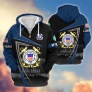 Premium US Veterans Zip Hoodie BPHN091011, Gifts For US Veterans, Gifts On Father's Day, Veterans Day. - Image 29