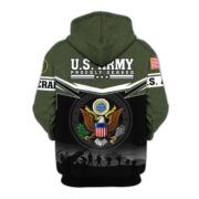 Premium US Veterans Zip Hoodie BPHN131011, Gifts For US Veterans, Gifts On Father's Day, Veterans Day. - Image 7