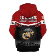 Premium US Veterans Zip Hoodie BPHN131011, Gifts For US Veterans, Gifts On Father's Day, Veterans Day. - Image 19