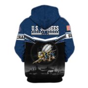 Premium US Veterans Zip Hoodie BPHN131011, Gifts For US Veterans, Gifts On Father's Day, Veterans Day. - Image 16