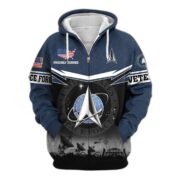 Premium US Veterans Zip Hoodie BPHN131011, Gifts For US Veterans, Gifts On Father's Day, Veterans Day. - Image 33