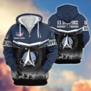 Premium US Veterans Zip Hoodie BPHN131011, Gifts For US Veterans, Gifts On Father's Day, Veterans Day. - Image 32