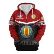 Premium US Veterans Zip Hoodie BPHN131011, Gifts For US Veterans, Gifts On Father's Day, Veterans Day. - Image 39