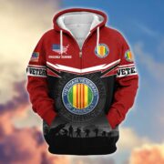 Premium US Veterans Zip Hoodie BPHN131011, Gifts For US Veterans, Gifts On Father's Day, Veterans Day. - Image 39