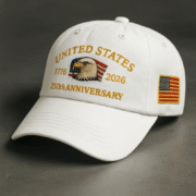 Embroidery USA 250th Anniversary Commemorative Cap - Image 2