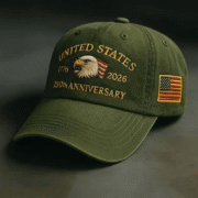 Embroidery USA 250th Anniversary Commemorative Cap - Image 3