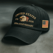 Embroidery USA 250th Anniversary Commemorative Cap