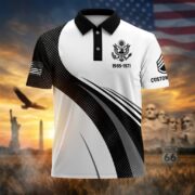 Premium US Veterans Polo Shirt CPVC030201, Gifts For US Veterans, Gifts On Father's Day, Veterans Day. - Image 2