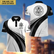 Premium US Veterans Polo Shirt CPVC030201, Gifts For US Veterans, Gifts On Father's Day, Veterans Day. - Image 4